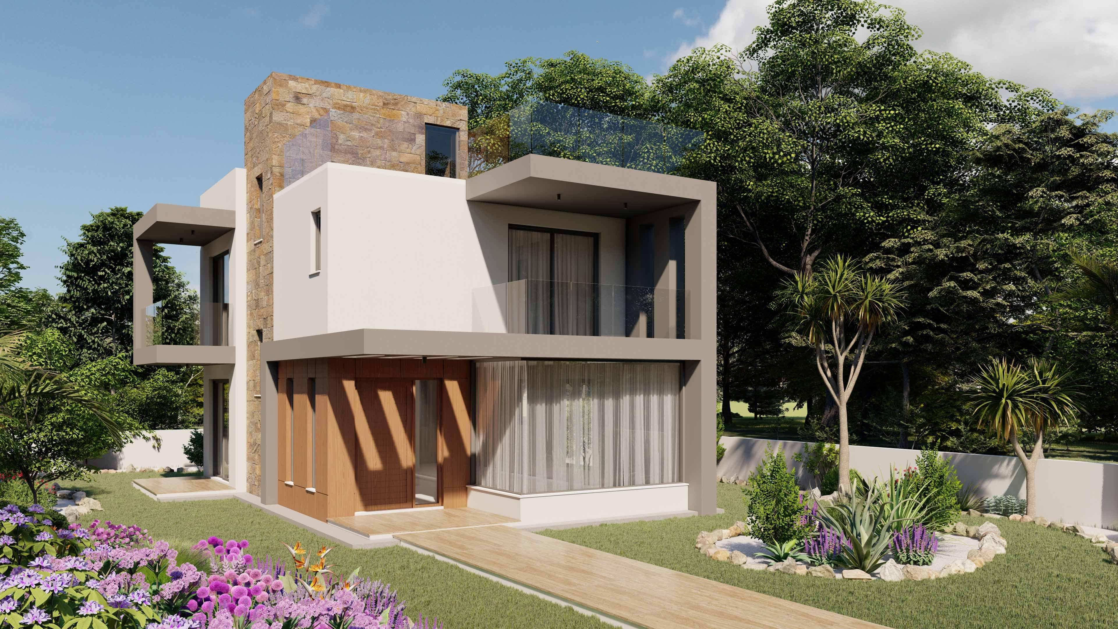 Виллы и дома в Пафосе — фото 1